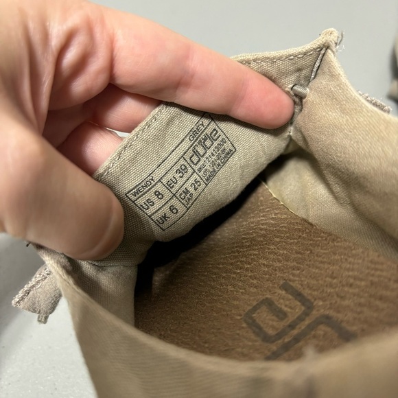 Hey Dude Women's Khaki Color Neutral Wendy Grey Size 8 Slip On Casual Sneaker - Picture 2 of 9